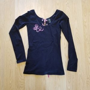 So Cal laced open back